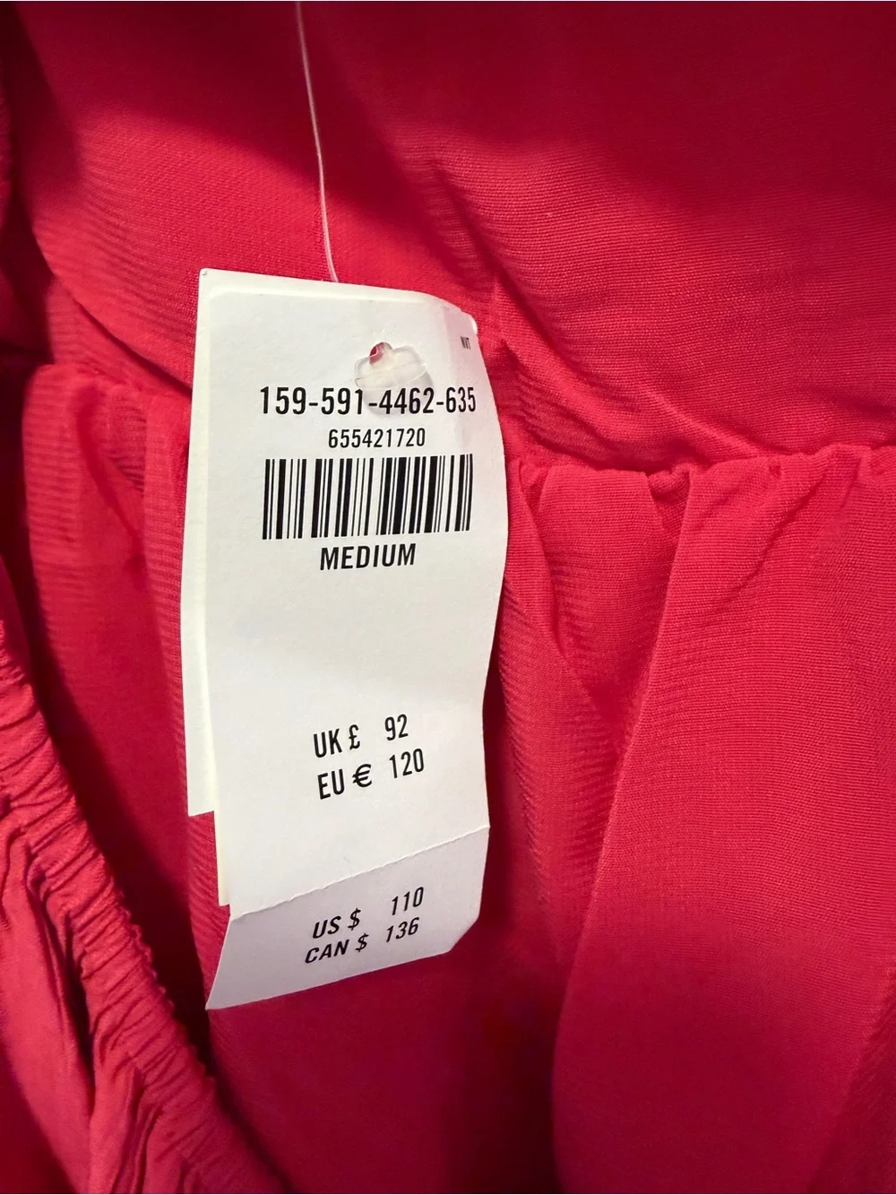 Abercrombie & Fitch Crinkle Textured Maxi Dress Size Medium